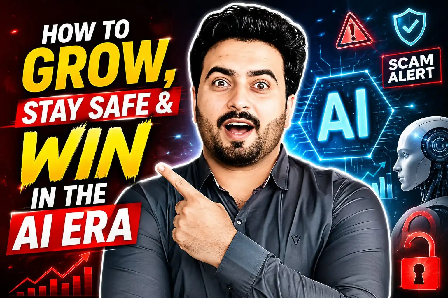 MrBeast Style AI YouTube Thumbnail Sample 1